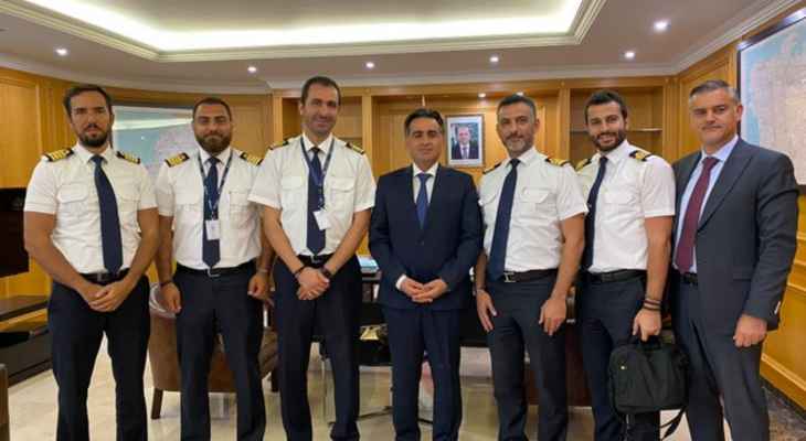 حميه: تأجيل الجمعية العمومية وإلغاء إضراب الطيارين لدى شركة طيران الشرق الأوسط