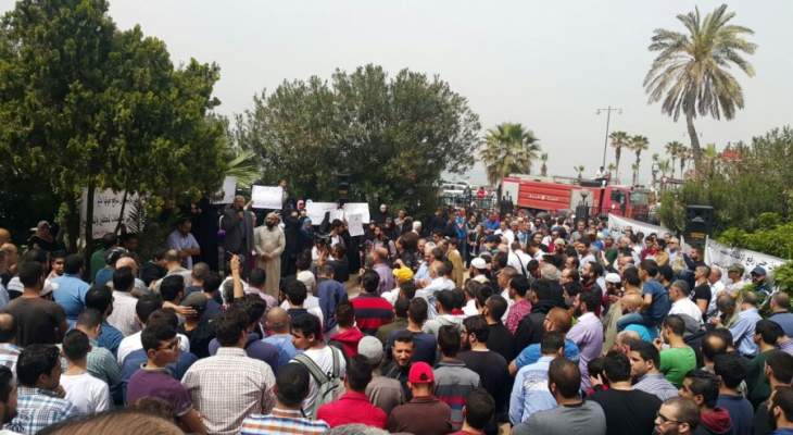 اعتصام أهالي الموقوفين الاسلاميين في عكار مطالبة بالافراج عن ابنائهم
