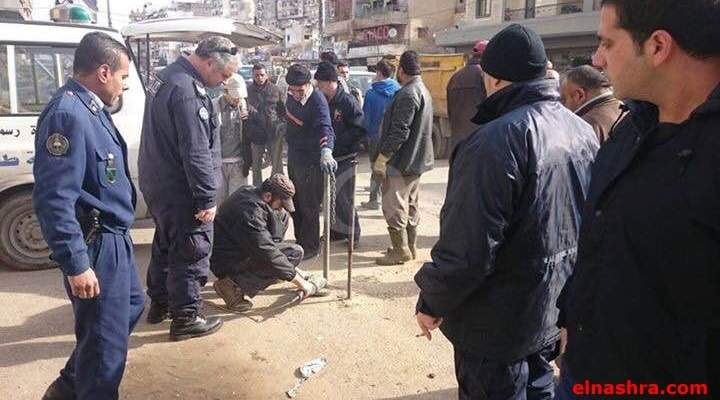 ازالة مخالفات والتعديات في شوارع مخيم البداوي 