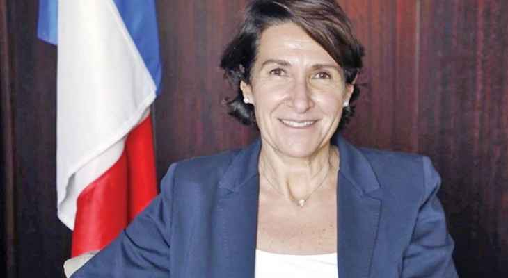 سفيرة فرنسا رحبت باتفاق لبنان مع صندوق النقد: سنواصل دعم لبنان على طريق الإصلاحات والتعافي