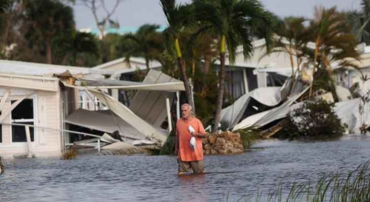 عدد قتلى الإعصار إيان في أميركا يرتفع إلى 85