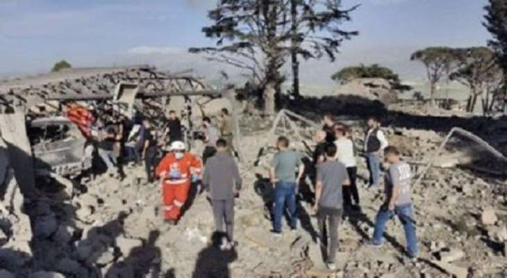 الجيش الإسرائيلي: قصفنا مجمعا عسكريا لحركة أمل في منطقة مرجعيون في جنوب لبنان