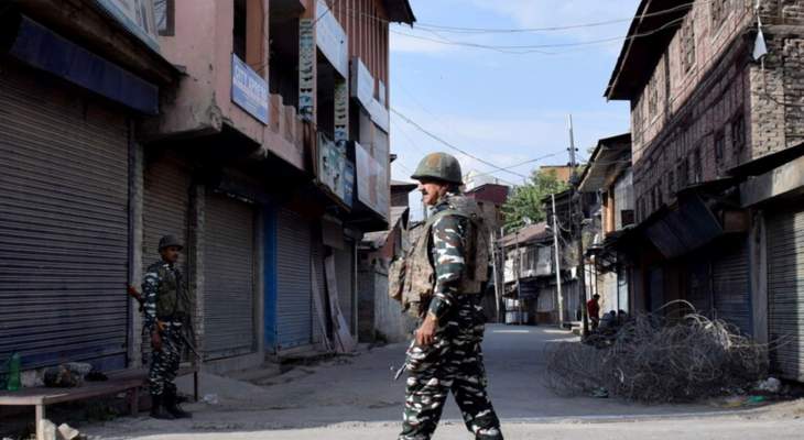 الجيش الهندي يعلن مقتل 5 من جنوده في معركة عنيفة مع مسلحين بإقليم كشمير