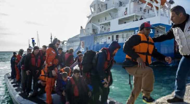 "فرونتكس": حركة الهجرة غير النظامية عبر البحر المتوسط ارتفعت لأربعة أضعافها
