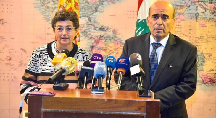 وزيرة إسبانية: لتشكيل حكومة جديدة في لبنان بأسرع وقت تضع على طريق التنفيذ الإصلاحات الضرورية