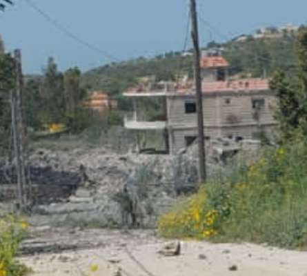 "النشرة": غارتان إسرائيليتان استهدفتا منزلين في بلدة الزلوطية وضهور بلدة يارين