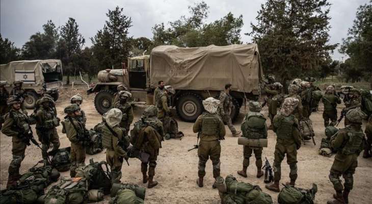 الجيش الإسرائيلي زعم بدء قواته عملية برية محددة جنوبي لبنان "وفقا لقرار المستوى السياسي"