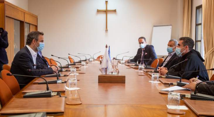 معوض بحث مع رئيس جامعة الروح القدس وعدد من العمداء بتطوير شراكة استراتيجية