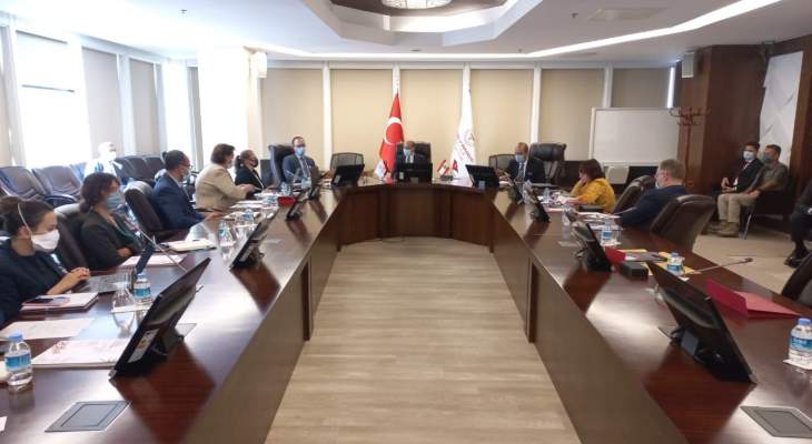 وزير الصحة عقد سلسلة اجتماعات عمل في اليوم الثاني من زيارته تركيا