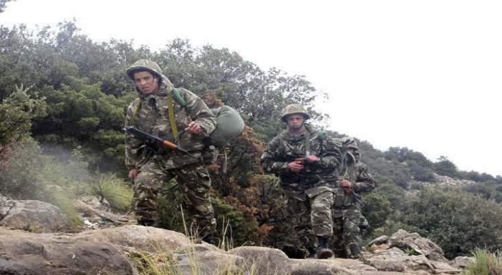 الجيش الجزائري يقتل 4 ارهابيين بعملية تمشيط شمال شرقي البلاد