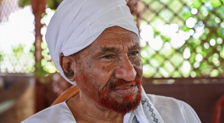 وفاة زعيم حزب &quot;الأمة&quot; السوداني الصادق المهدي إثر إصابته بفيروس كورونا