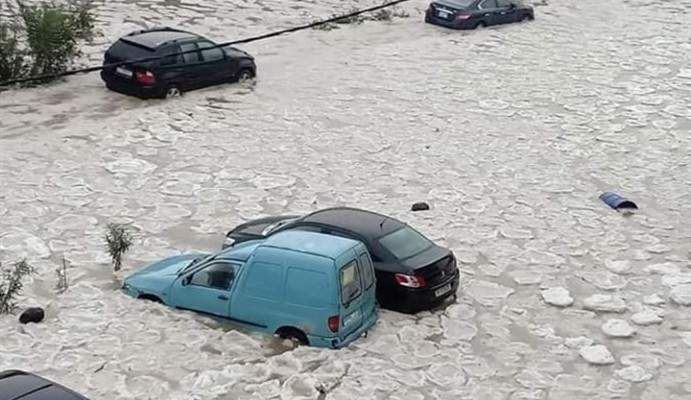 رئيس بلدية الشويفات: الرغوة البيضاء التي ظهرت بالعاصفة غير معروفة لأن أحداً لم يفحصها