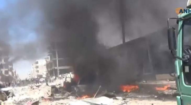 مقتل 5 أشخاص وإصابة 7 آخرين نتيجة تفجير إرهابي بسيارة مفخخة بالقامشلي