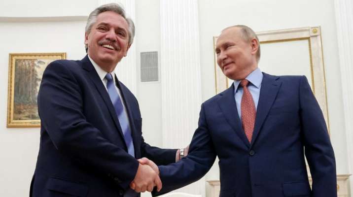 رئيس الأرجنتين: لم أتوقف عن التواصل مع بوتين لكننا لم ندعم الحرب أبدا