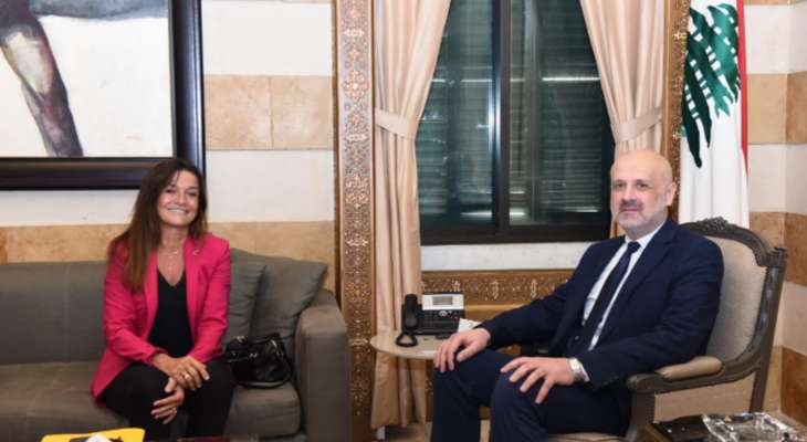 مولوي بحث مع نائبة في البرلمان الأوروبي في النزوح السوري والتقى شهيب وابو فاعور