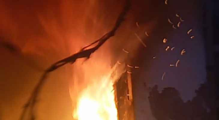 "النشرة": حريق داخل منزل في صيدا القديمة