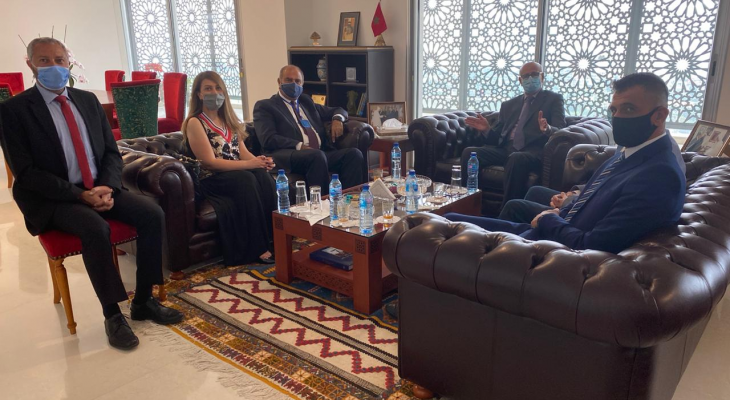  الخطيب يلتقي سفير المغرب في لبنان منوهاً بالمساعدات المغربية الاخيرة 