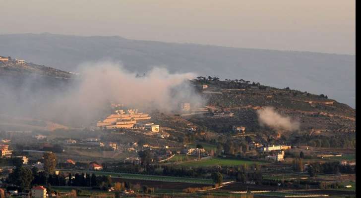 قصف إسرائيلي على أطراف حولا وميس الجبل وعيترون ووادي السلوقي