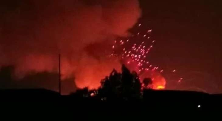 اندلاع حريق هائل في مستودع للذخيرة في العاصمة التشادية