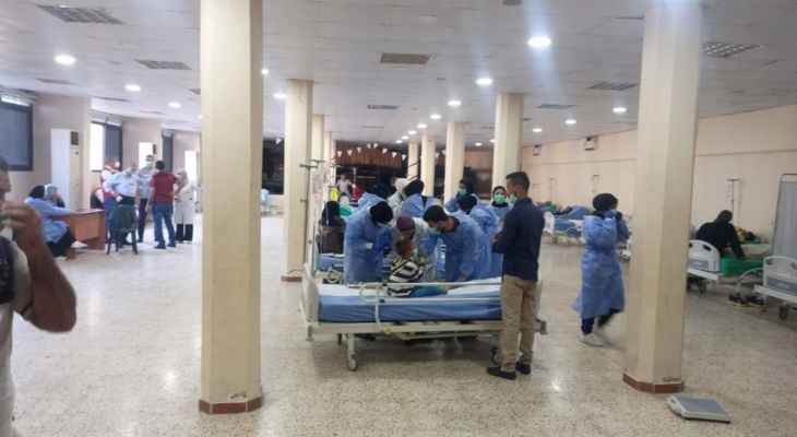 تجهيز مستشفى ميداني للكوليرا في ببنين- عكار بـ20 سريراً وبمستلزمات طبية تكفي لعلاج أكثر من 500 مريض