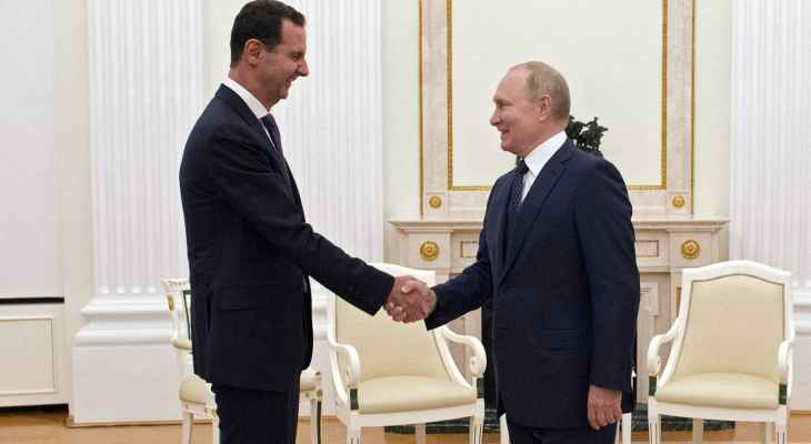 "وول ستريت جورنال": روسيا توسطت في اتفاق مبدئي لعودة العلاقات بين السعودية وسوريا