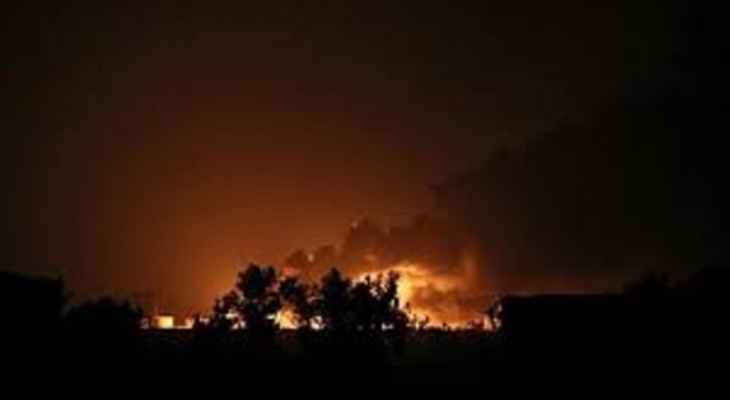 "سكاي نيوز": اندلاع حريق في مصفاة نفط إلسكي جنوبي روسيا من جراء هجوم بطائرة مسيرة