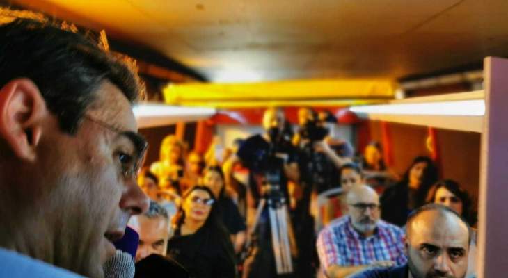 صحناوي نظم جولة للصحافيين في بيروت عرض خلالها للمشاريع التي يتابع تنفيذها