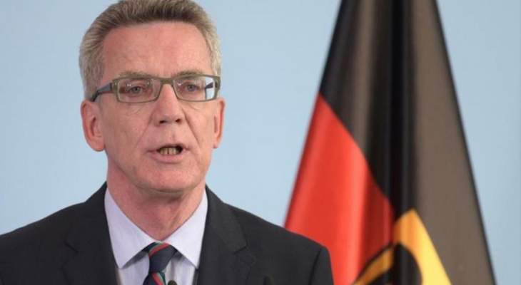 وزير داخلية ألمانيا:نحو140 شابا سافروا من ألمانيا لمناطق تنظيم &quot;داعش&quot; 