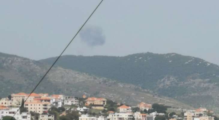 النشرة: الطيران الحربي الاسرائيلي استهدف مرتفعات الجبور في اقليم التفاح