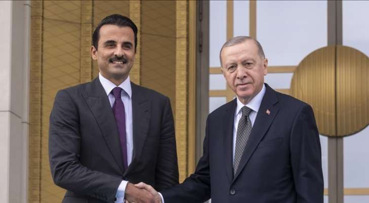 اردوغان التقى امير قطر في انقرة ووقع معه مجموعة من الاتفاقيات