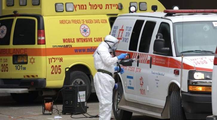ارتفاع عدد الإصابات بفيروس كورونا في إسرائيل إلى 3865 وإجمالي الوفيات 12