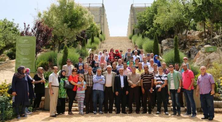 وفد من أطباء الاسنان الفلسطينيين في لبنان زار معلم مليتا السياحي