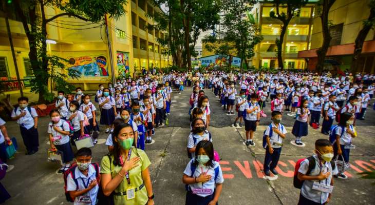 Filipino schools reopen their doors to students after two years of closure