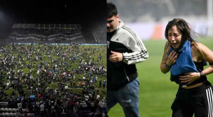 قتيل وأكثر من 100 اصابة بمباراة كرة قدم في الأرجنتين