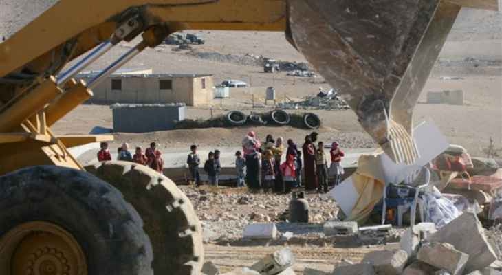 السلطات الإسرائيلية هدمت قرية العراقيب الفلسطينية للمرة الـ 202