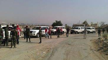النشرة: بدء التحضيرات لخروج الاهالي والمسلحين من مدينة داريا
