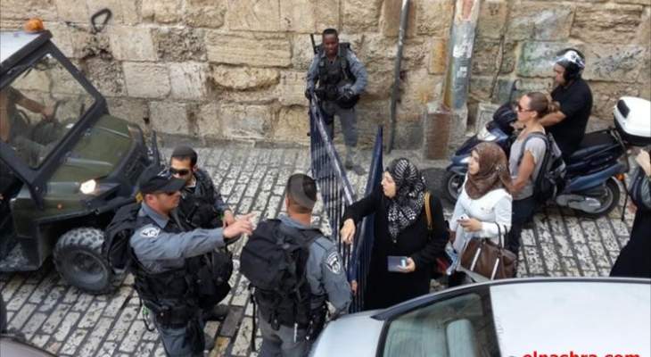 الجيش الاسرائيلي يغلق أبواب المسجد الأقصى باستثناء باب الأسباط 