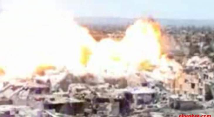 النشرة: مدفعية الجيش السوري تقصف مواقع المسلحين 