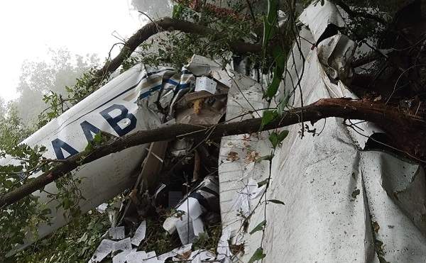 سقوط طائرة تدريب تابعة لشركة Open Sky في غسطا