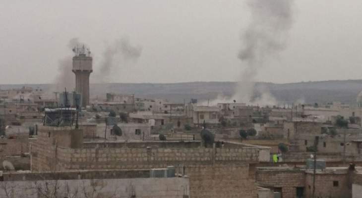 سقوط عدد من القذائف الصاروخية على بلدتي نبل والزهراء بريف حلب الشمالي