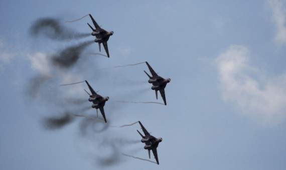 الميادين:الطائرات الروسية تدمر موقعا لأنصارالشام بريف اللاذقية الشمالي