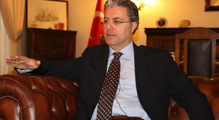 سفير تركيا بطهران: نواصل جهودنا لإرساء السلام المستدام في سوريا 