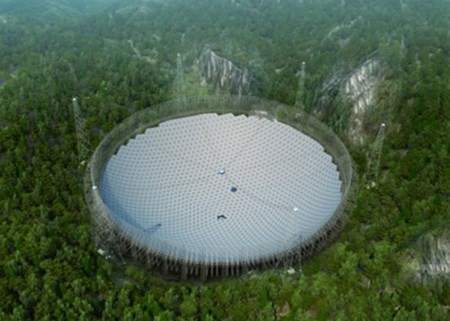 بناء أكبر تليسكوب لاسلكي في العالم للبحث عن الكائنات الفضائية