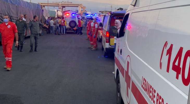 الصليب الأحمر تسلم من الهلال الأحمر السوري جثامين 7 لبنانيين وفلسطينيين اثنين