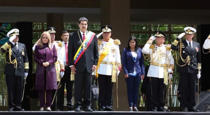 مادورو يعلن عن مناورات عسكرية في فنزويلا في 24 تموز