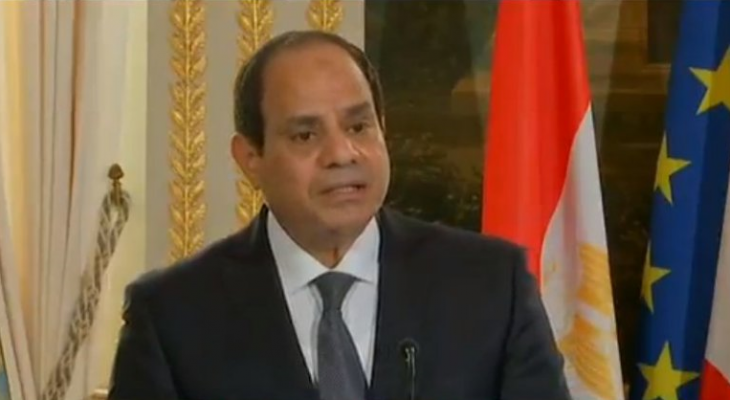 السيسي: مصر بحاجة لمعدل نمو أكثر من 7.5 بالمائة لمواجهة النمو السكاني 