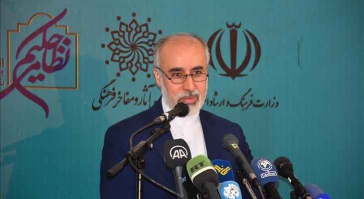 كنعاني: الاتفاق بين طهران والرياض قوة دافعة لتحقيق استقرار المنطقة