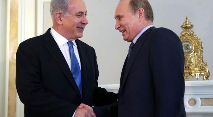 &quot;رويترز&quot;: نتانياهو يجتمع مع بوتين في موسكو الأربعاء المقبل