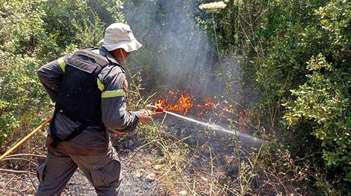 الدفاع المدني رفع الجهوزية نظرًا لارتفاع مؤشر خطر اندلاع الحرائق ودعا للتقيد بإرشاداته