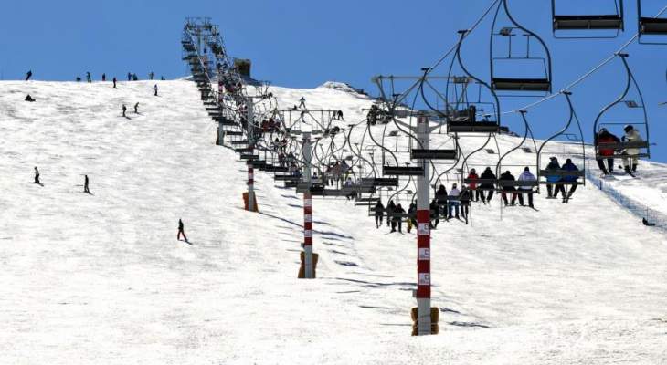 الثلج الابيض يعيد الروح للمناطق الجبلية اللبنانية